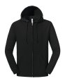 Heren Hooded Sweater JERZEES Full Zip Zwart